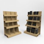 Stand modular din carton pentru carti - Natur - Image 2