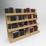 Stand modular din carton pentru carti - Natur - Image 8