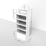 Display raft din carton PopUp - Natur - Image 2