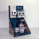 Expozitor din carton pentru blistere personalizat