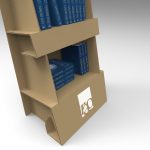 Display modular din carton pentru carti - Natur - Image 4