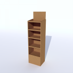 Display raft din carton Border - Natur - Image 5